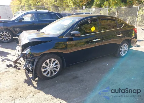 2019 Nissan Sentra Sv from USA, damaged, VIN 3N1AB7AP1KY434281